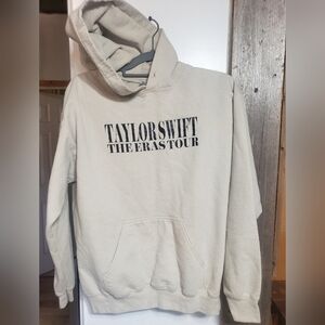Taylor Swift Oversized Med Cream ERAS Tour Hoodie